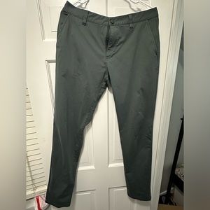 Rhone commuter 32x33 men’s slim fit gray pants